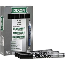 Dixon Industrial RediMark Metal Barrel Permanent Markers