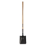 Wolverine Square Point Shovel, 48" Wood Handle