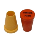 5/8" S Series Plastic Caps (for pipe & rebar)